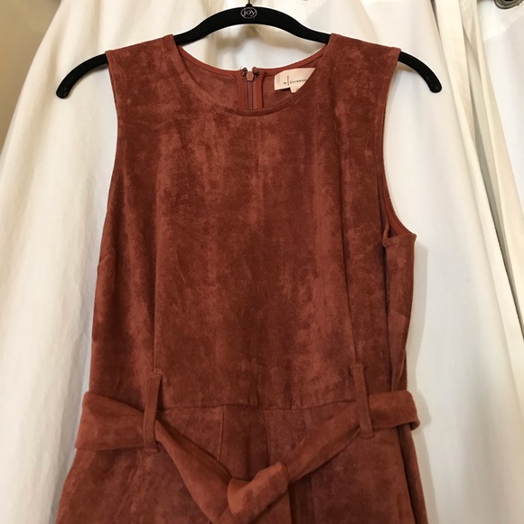 Anthropologie Faux Suede Jumpsuit - Picture 12 of 13